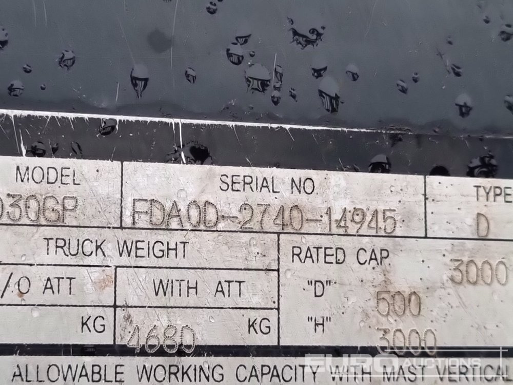 2020 Doosan D30GP - Вилочный погрузчик: фото 1 2020 Doosan D30GP - Вилочный погрузчик: фото 1