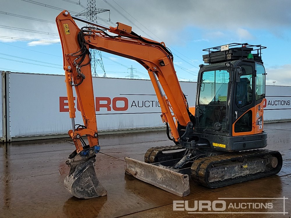 2020 Doosan DX63-3 - Мини-экскаватор: фото 1 2020 Doosan DX63-3 - Мини-экскаватор: фото 1