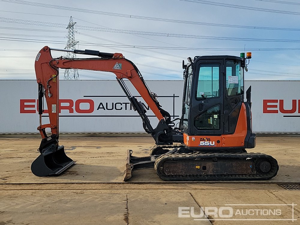 2020 Hitachi ZX55U-6 CLR - Мини-экскаватор: фото 2 2020 Hitachi ZX55U-6 CLR - Мини-экскаватор: фото 2