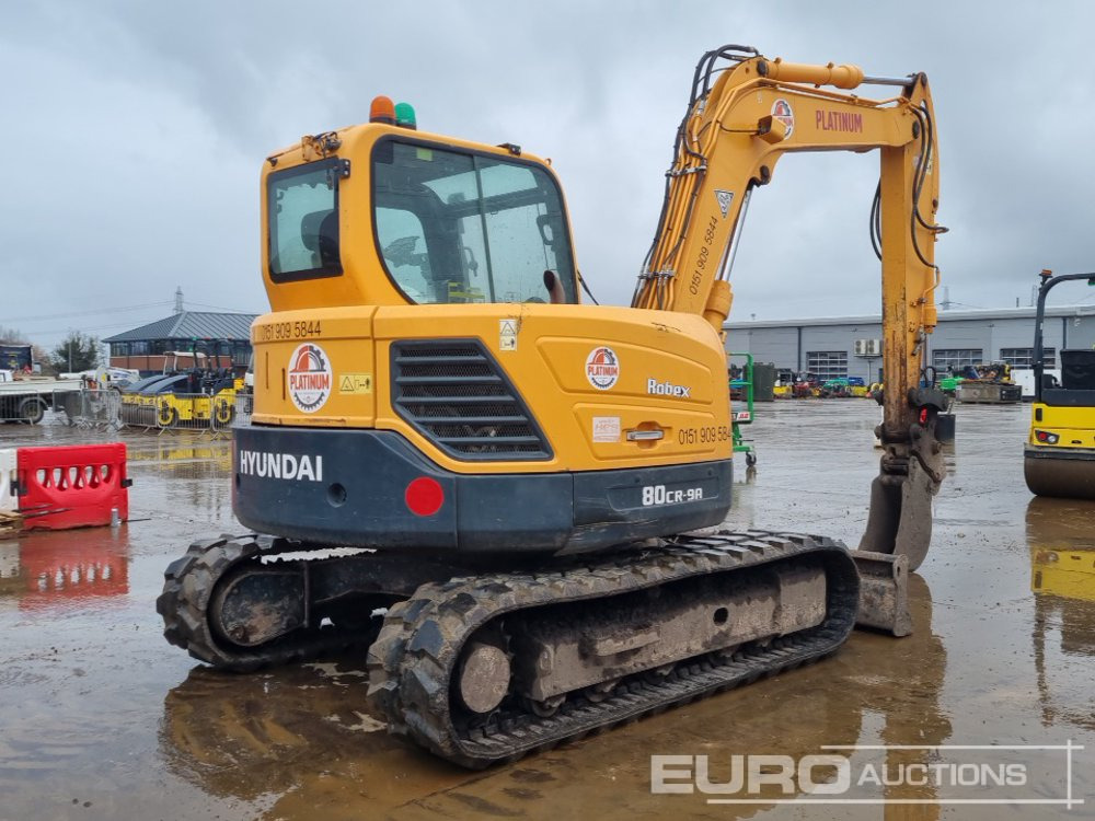 2020 Hyundai R80CR-9A - Мини-экскаватор: фото 5 2020 Hyundai R80CR-9A - Мини-экскаватор: фото 5