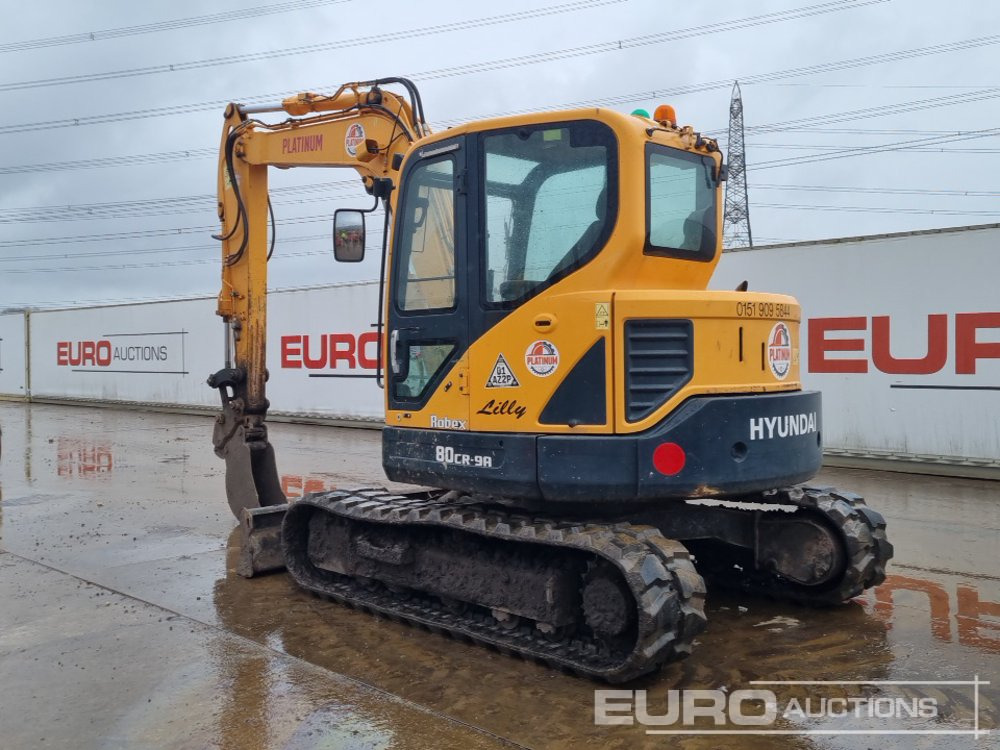 2020 Hyundai R80CR-9A - Мини-экскаватор: фото 3 2020 Hyundai R80CR-9A - Мини-экскаватор: фото 3