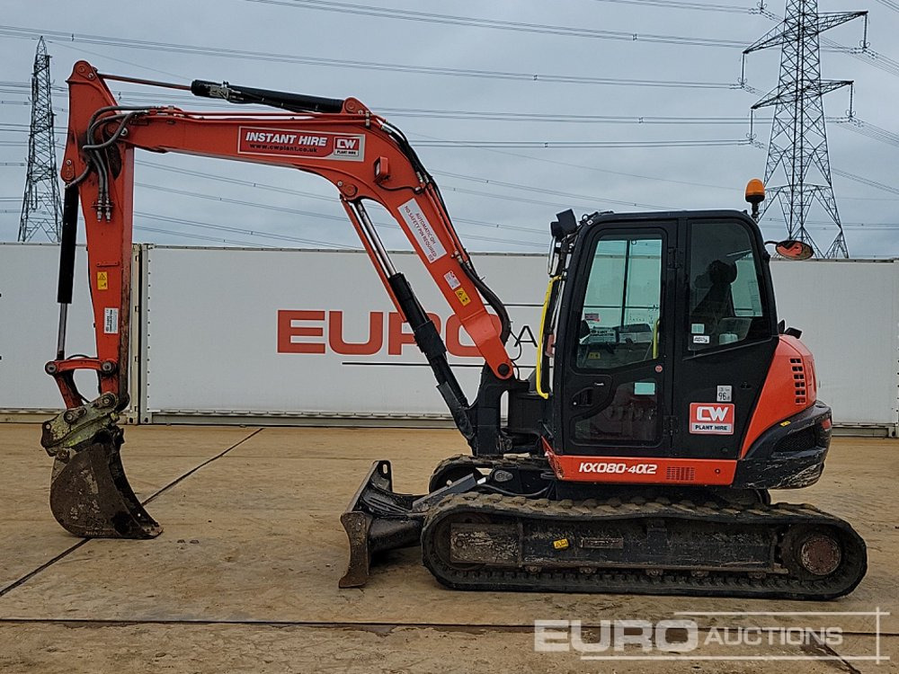 2020 Kubota KX080-4A2 - Мини-экскаватор: фото 2 2020 Kubota KX080-4A2 - Мини-экскаватор: фото 2