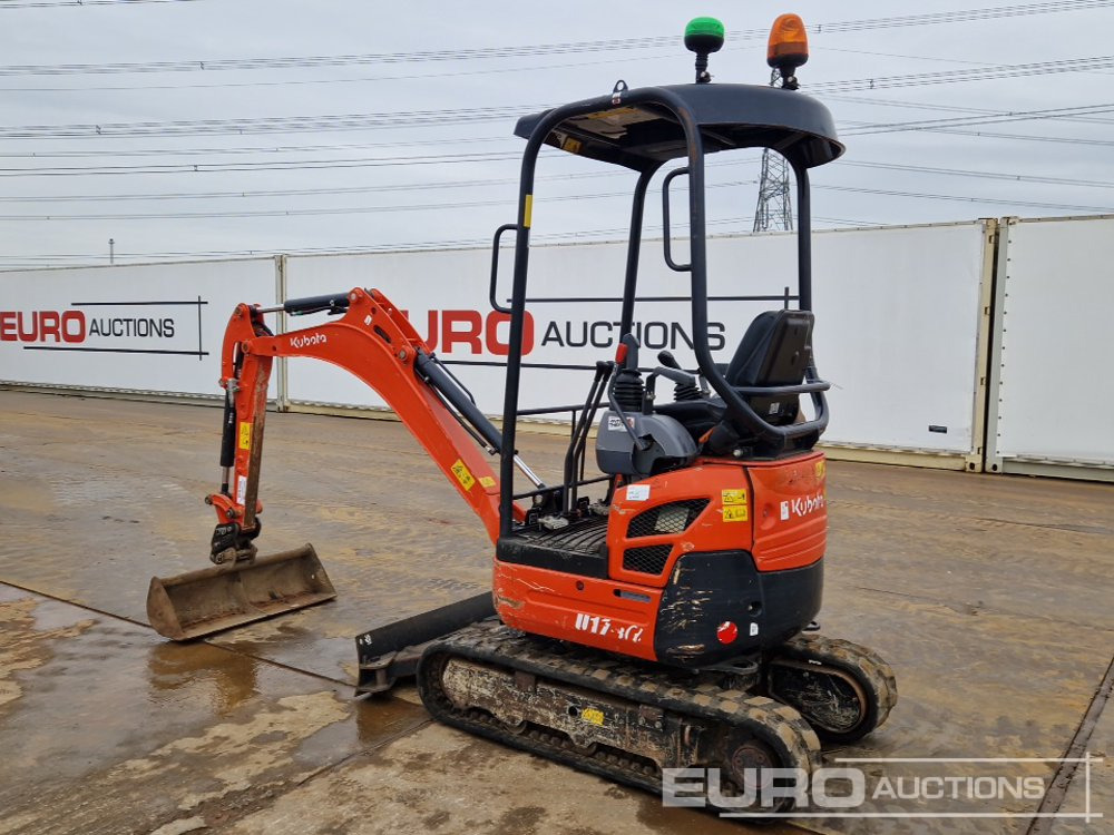 2020 Kubota U17-3A - Мини-экскаватор: фото 3 2020 Kubota U17-3A - Мини-экскаватор: фото 3