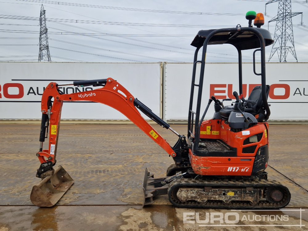 2020 Kubota U17-3A - Мини-экскаватор: фото 2 2020 Kubota U17-3A - Мини-экскаватор: фото 2