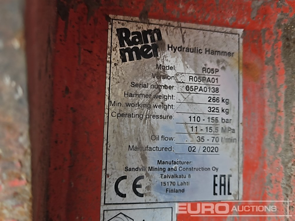 Гидромолот 2020 Rammer R05P: фото 12 Гидромолот 2020 Rammer R05P: фото 12