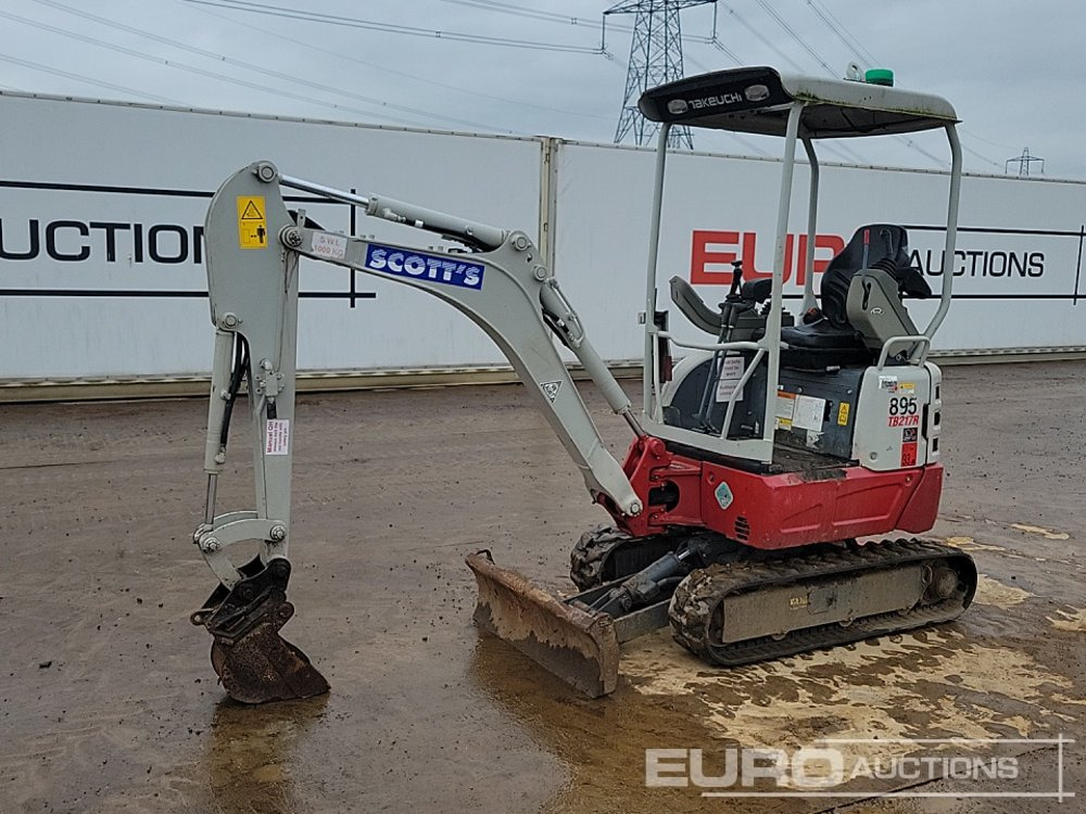2020 Takeuchi TB217R - Мини-экскаватор: фото 1 2020 Takeuchi TB217R - Мини-экскаватор: фото 1