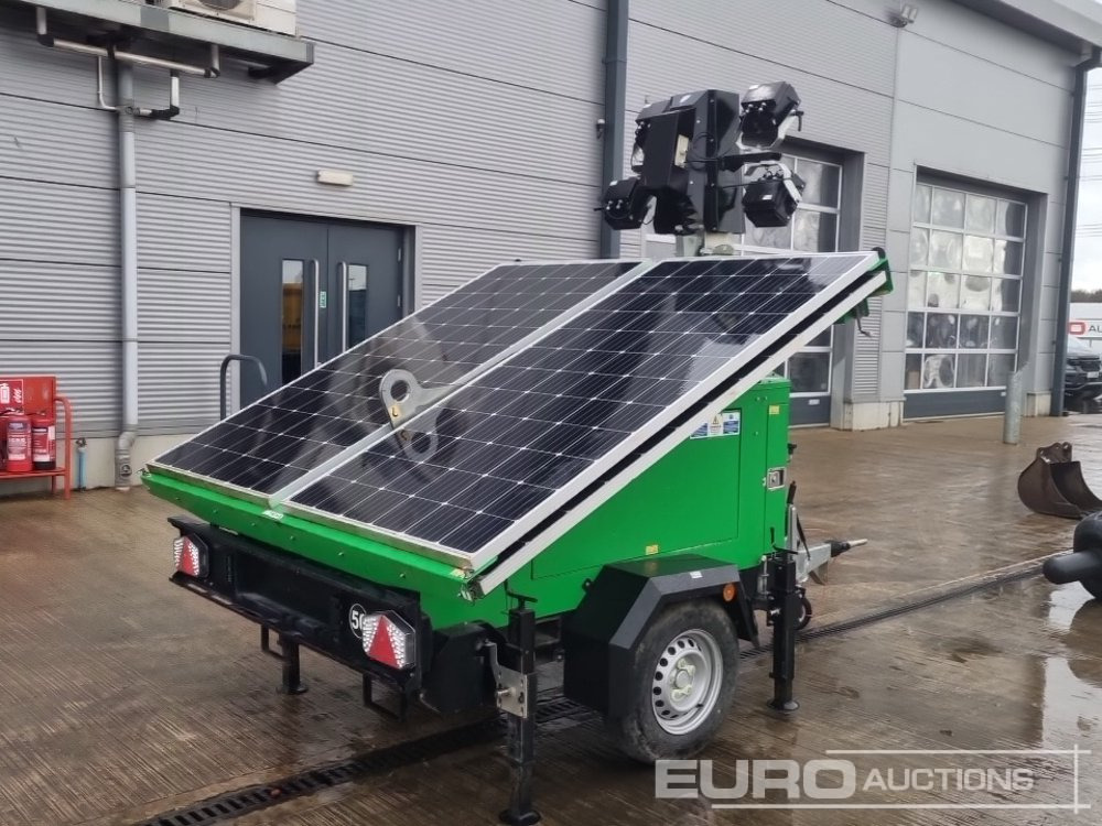 2020 Trime X-Solar Single Axle Solar Powered LED Lighting Tower - Осветительная мачта: фото 5 2020 Trime X-Solar Single Axle Solar Powered LED Lighting Tower - Осветительная мачта: фото 5
