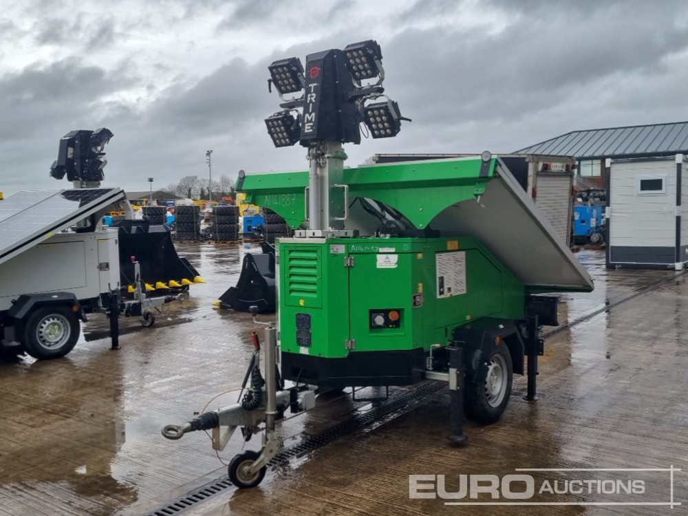 2020 Trime X-Solar Single Axle Solar Powered LED Lighting Tower - Осветительная мачта: фото 1 2020 Trime X-Solar Single Axle Solar Powered LED Lighting Tower - Осветительная мачта: фото 1