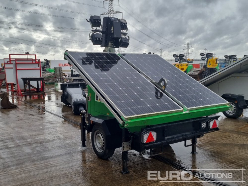 2020 Trime X-Solar Single Axle Solar Powered LED Lighting Tower - Осветительная мачта: фото 3 2020 Trime X-Solar Single Axle Solar Powered LED Lighting Tower - Осветительная мачта: фото 3