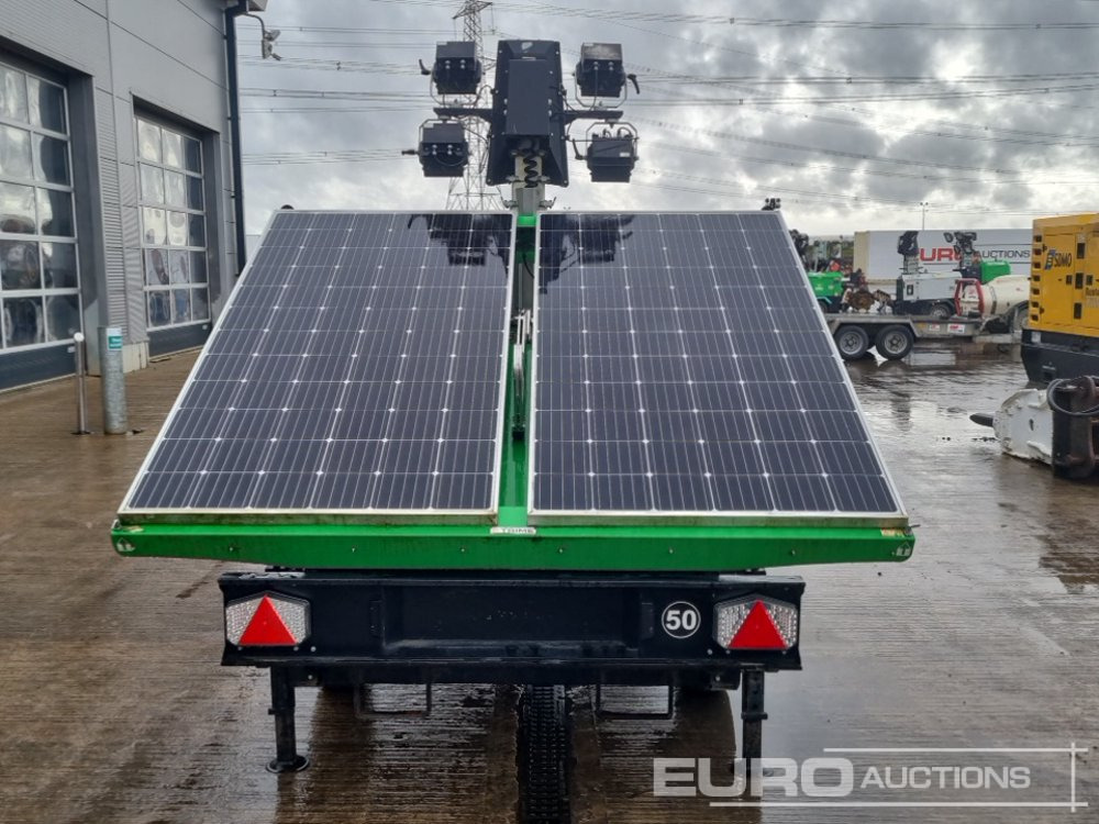 2020 Trime X-Solar Single Axle Solar Powered LED Lighting Tower - Осветительная мачта: фото 4 2020 Trime X-Solar Single Axle Solar Powered LED Lighting Tower - Осветительная мачта: фото 4