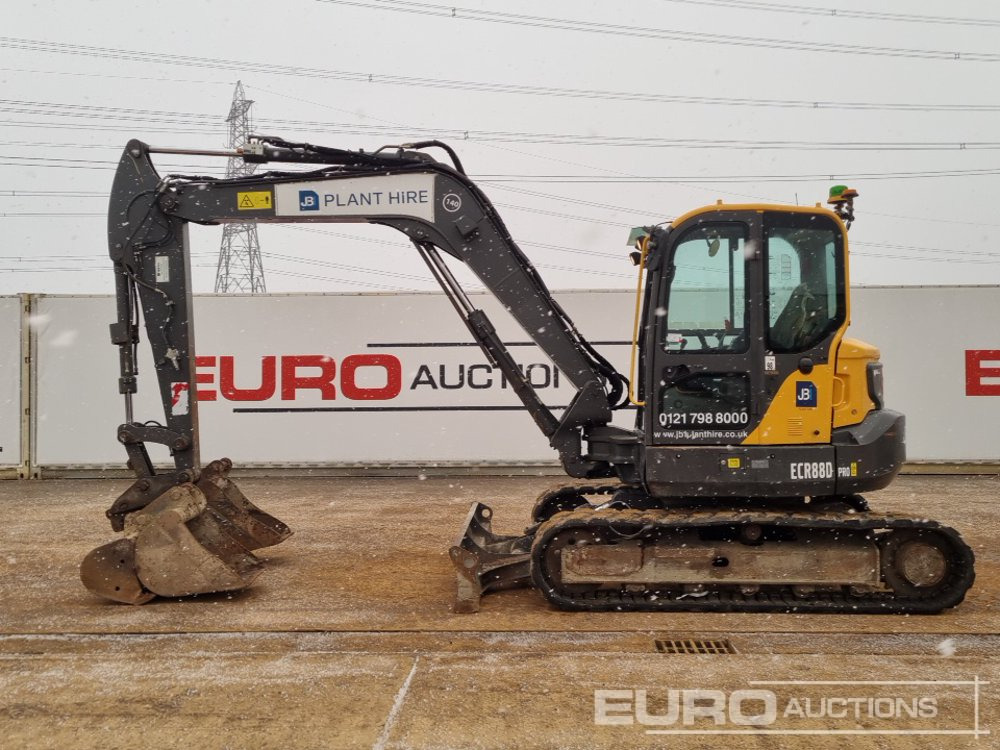 2020 Volvo ECR88D - Мини-экскаватор: фото 2 2020 Volvo ECR88D - Мини-экскаватор: фото 2