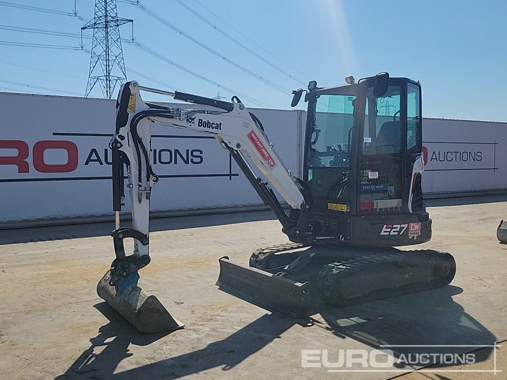 2021 Bobcat E27 - Мини-экскаватор: фото 1 2021 Bobcat E27 - Мини-экскаватор: фото 1