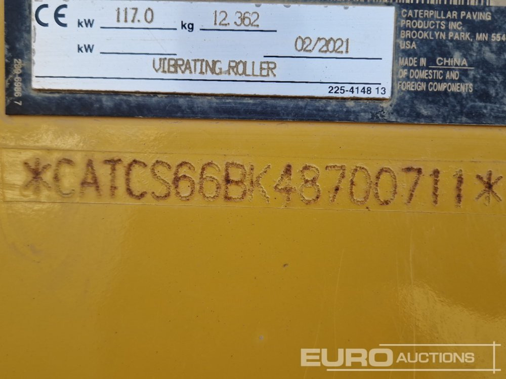 Каток 2021 CAT CS66B: фото 40 Каток 2021 CAT CS66B: фото 40
