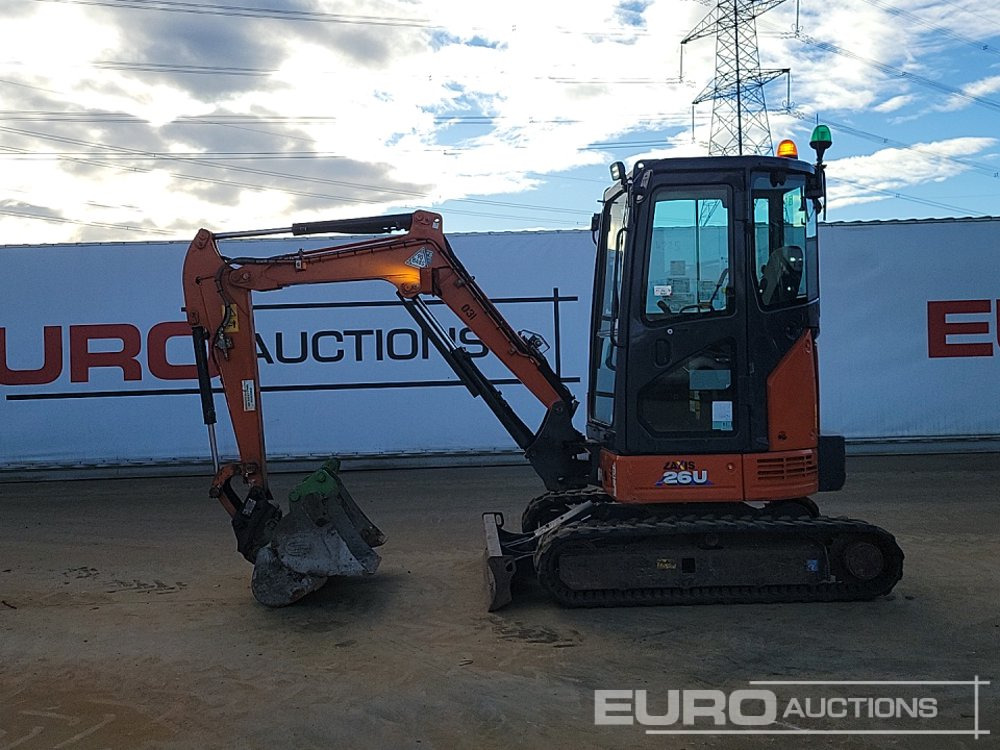 2021 Hitachi ZX26U - Мини-экскаватор: фото 2 2021 Hitachi ZX26U - Мини-экскаватор: фото 2