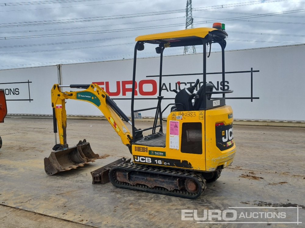 2021 JCB 16C-1 - Мини-экскаватор: фото 3 2021 JCB 16C-1 - Мини-экскаватор: фото 3