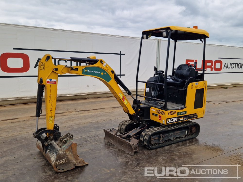 2021 JCB 16C-1 - Мини-экскаватор: фото 1 2021 JCB 16C-1 - Мини-экскаватор: фото 1