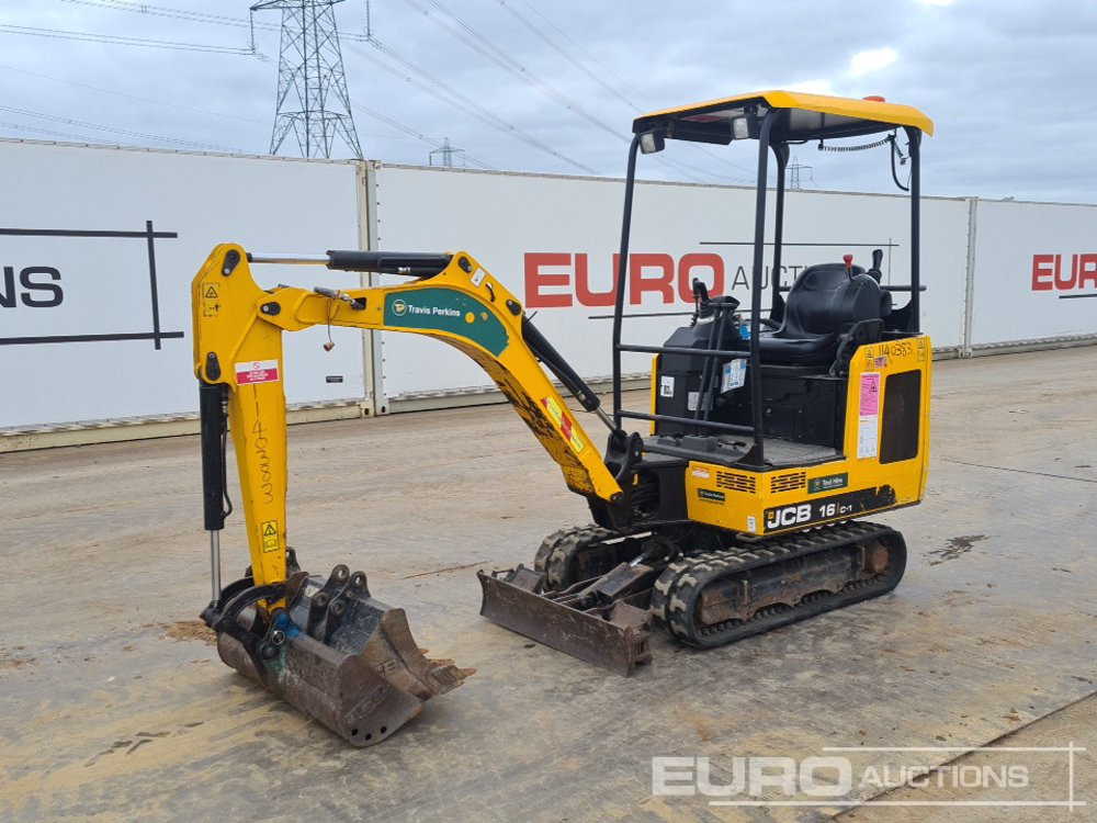 2021 JCB 16C-1 - Мини-экскаватор: фото 1 2021 JCB 16C-1 - Мини-экскаватор: фото 1