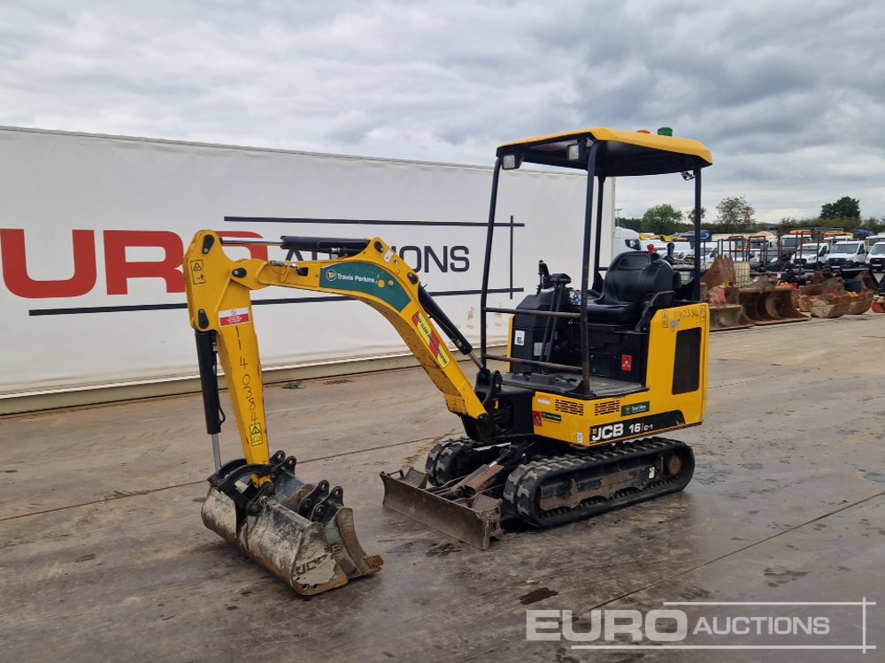 2021 JCB 16C-1 - Мини-экскаватор: фото 1 2021 JCB 16C-1 - Мини-экскаватор: фото 1