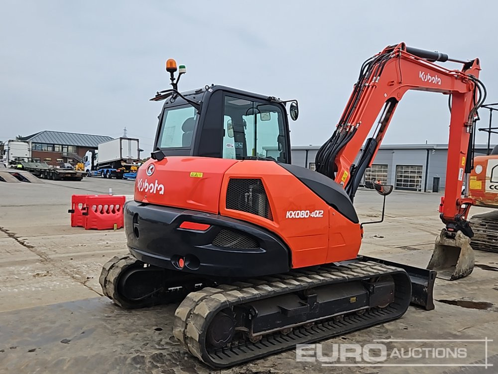 2021 Kubota KX080-4A2 - Мини-экскаватор: фото 5 2021 Kubota KX080-4A2 - Мини-экскаватор: фото 5