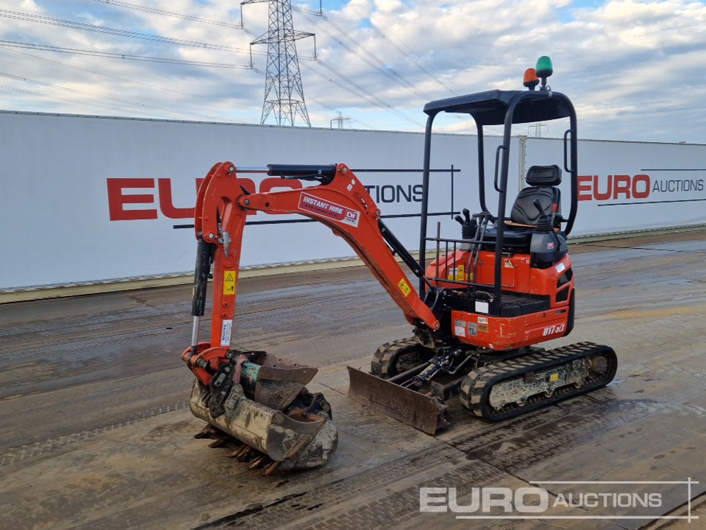 2021 Kubota U17-3A - Мини-экскаватор: фото 1 2021 Kubota U17-3A - Мини-экскаватор: фото 1