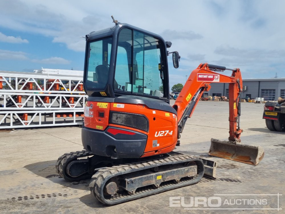 2021 Kubota U27-4 - Мини-экскаватор: фото 5 2021 Kubota U27-4 - Мини-экскаватор: фото 5