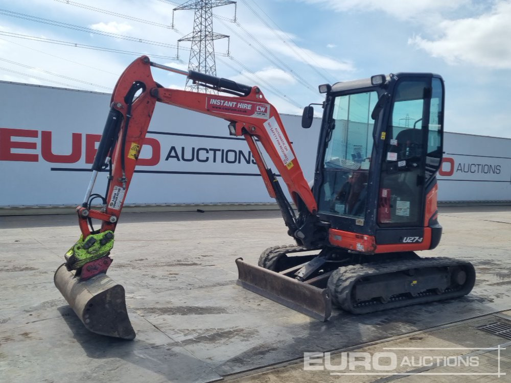 2021 Kubota U27-4 - Мини-экскаватор: фото 1 2021 Kubota U27-4 - Мини-экскаватор: фото 1