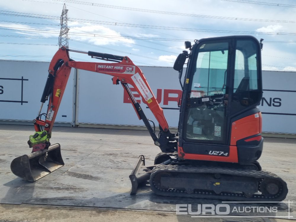 2021 Kubota U27-4 - Мини-экскаватор: фото 2 2021 Kubota U27-4 - Мини-экскаватор: фото 2