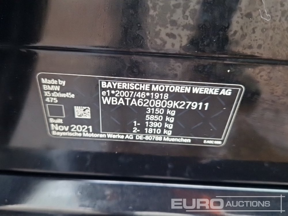 Внедорожник 2022 BMW X5 45E M-Sport: фото 50