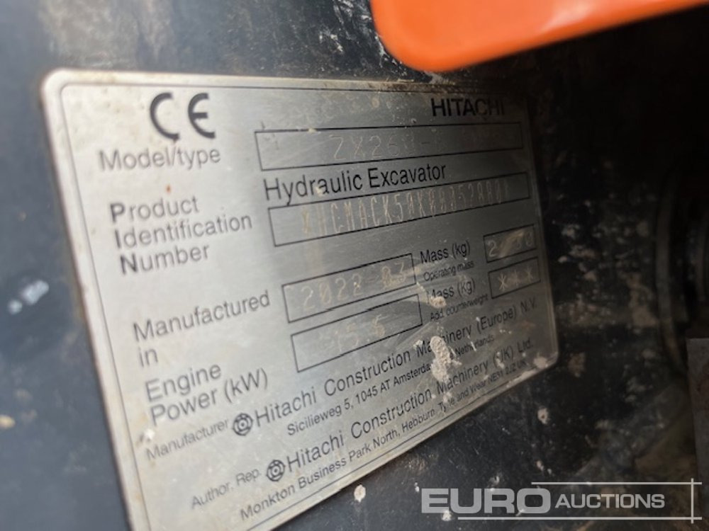 2022 Hitachi ZX26U-6 YLR - Мини-экскаватор: фото 4 2022 Hitachi ZX26U-6 YLR - Мини-экскаватор: фото 4