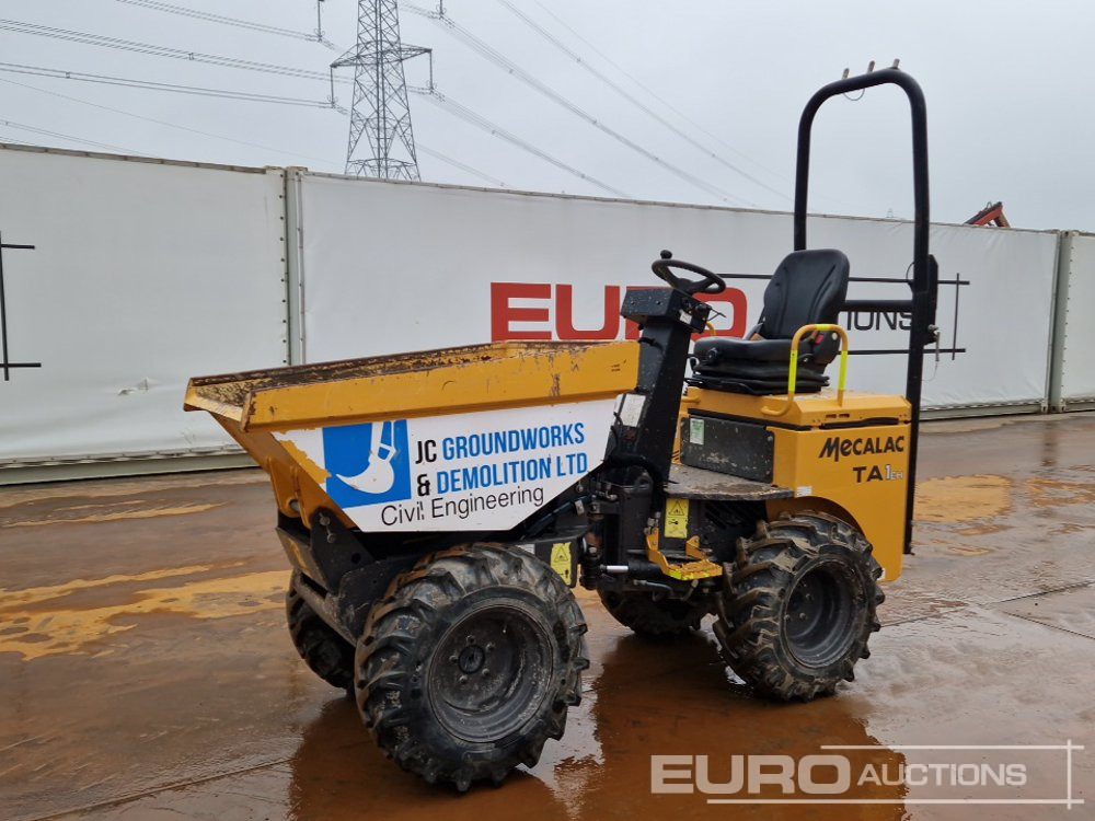 2022 Mecalac TA1EH - Мини-самосвал: фото 1 2022 Mecalac TA1EH - Мини-самосвал: фото 1