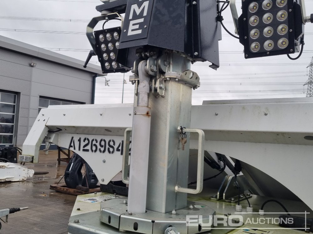 Осветительная мачта 2022 Trime X-Solar Single Axle Solar Powered LED Lighting Tower: фото 19 Осветительная мачта 2022 Trime X-Solar Single Axle Solar Powered LED Lighting Tower: фото 19