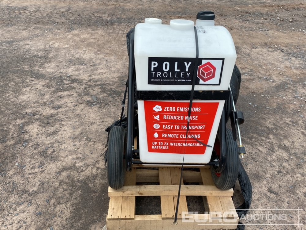 2024 Western Global 105 Litre Poly Trolley, 2.9KW Cramer Battery Engine, 100 Bar (1500psi) Pressure Washer - Мойка высокого давления: фото 3 2024 Western Global 105 Litre Poly Trolley, 2.9KW Cramer Battery Engine, 100 Bar (1500psi) Pressure Washer - Мойка высокого давления: фото 3