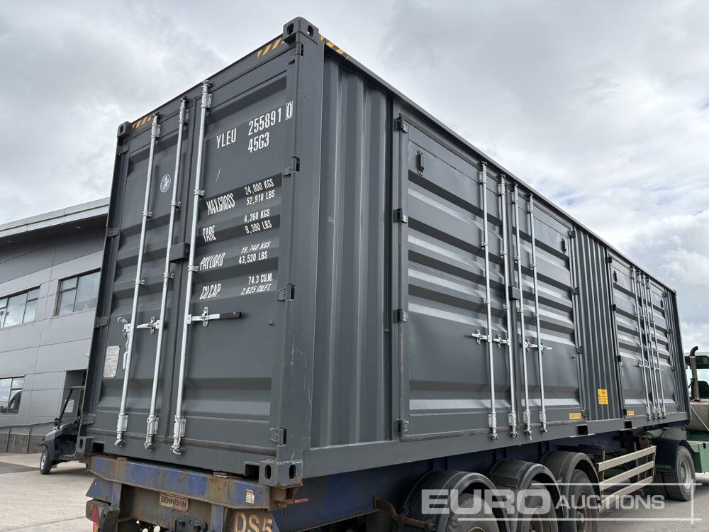 2026 40' HC Container, 2 Side Doors, One End Door, Lock Box. (Cannot Be Reconsigned) - Морской контейнер: фото 4 2026 40' HC Container, 2 Side Doors, One End Door, Lock Box. (Cannot Be Reconsigned) - Морской контейнер: фото 4