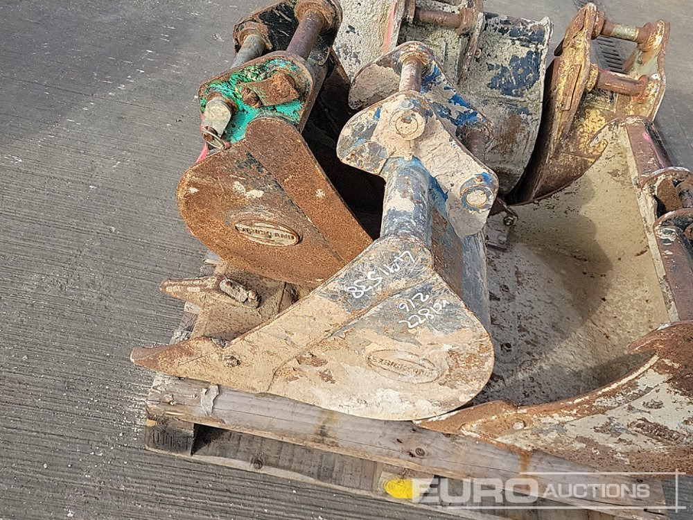 Ковш 24", 24", 24", 12", 10", 10" Digging Bucket 30-35mm Pin to suit Mini Excavator: фото 11