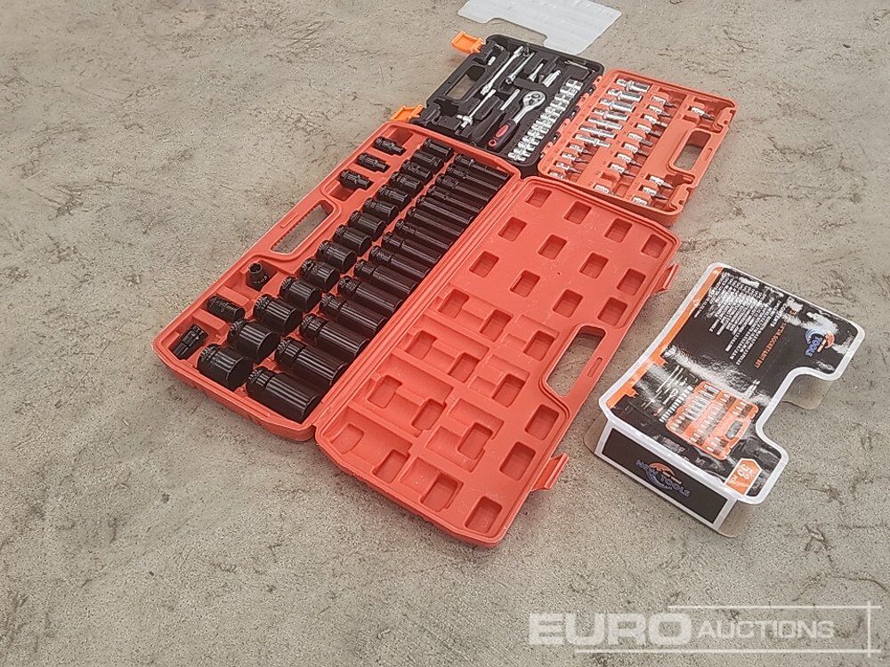 32pc 1/2 Socket Set, 53pc Socket & Bit Set - Оборудование для мастерских: фото 3 32pc 1/2 Socket Set, 53pc Socket & Bit Set - Оборудование для мастерских: фото 3