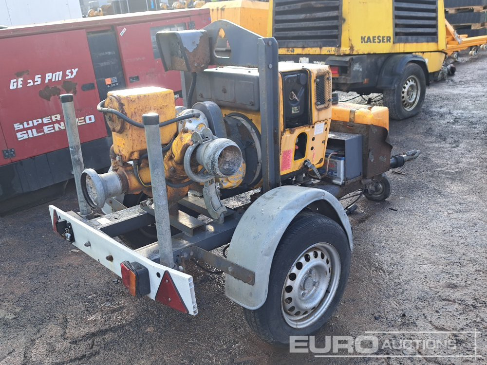 4" Hilta Single Axle Diesel Water Pump, Hatz Engine - Насос для воды: фото 5 4" Hilta Single Axle Diesel Water Pump, Hatz Engine - Насос для воды: фото 5