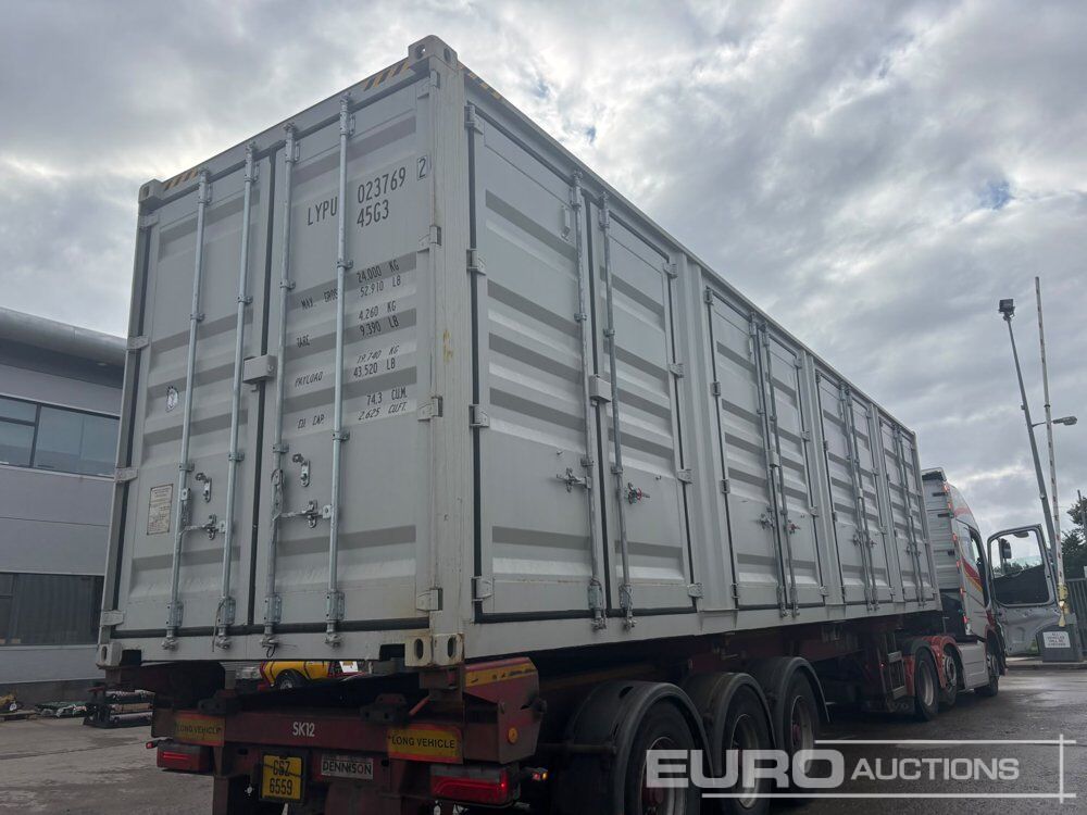40' x 8' Container, 4 Side Doors, End Door (Cannot Be Reconsigned) - Морской контейнер: фото 1 40' x 8' Container, 4 Side Doors, End Door (Cannot Be Reconsigned) - Морской контейнер: фото 1