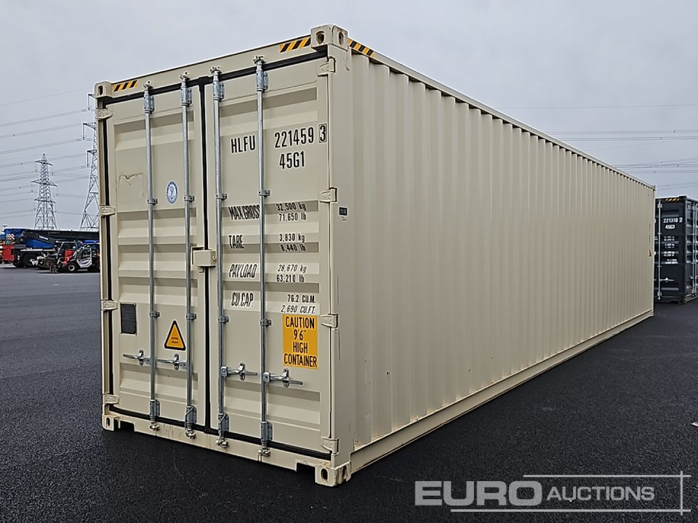 40ft HC Container, 1 End Door (Cannot Be Reconsigned) - Морской контейнер: фото 1 40ft HC Container, 1 End Door (Cannot Be Reconsigned) - Морской контейнер: фото 1