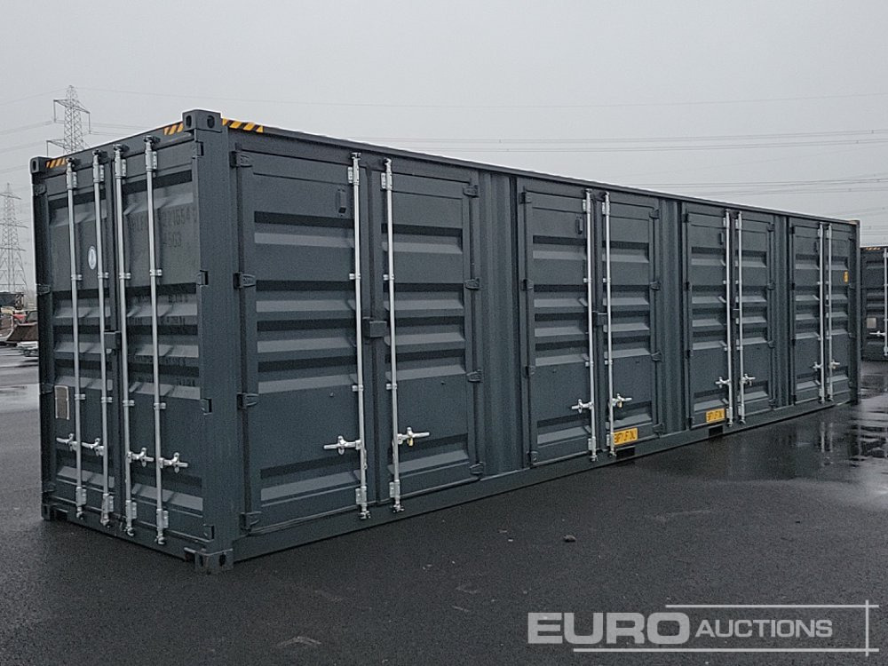 40ft HC Container, 4 Side Doors, 1 End Door (Cannot Be Reconsigned) - Морской контейнер: фото 1 40ft HC Container, 4 Side Doors, 1 End Door (Cannot Be Reconsigned) - Морской контейнер: фото 1