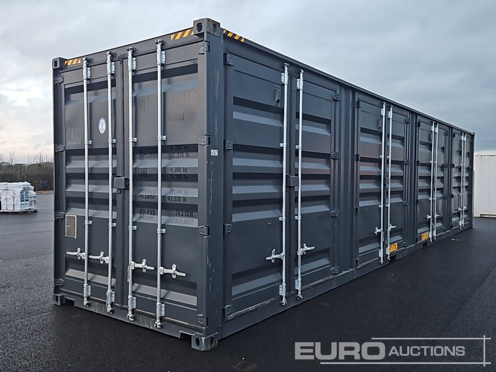 40ft HC Container, 4 Side Doors, 1 End Door (Cannot Be Reconsigned) - Морской контейнер: фото 1 40ft HC Container, 4 Side Doors, 1 End Door (Cannot Be Reconsigned) - Морской контейнер: фото 1