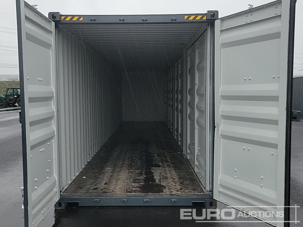 Морской контейнер 40ft HC container, 4 side doors, 1 end door (Cannot Be Reconsigned): фото 9
