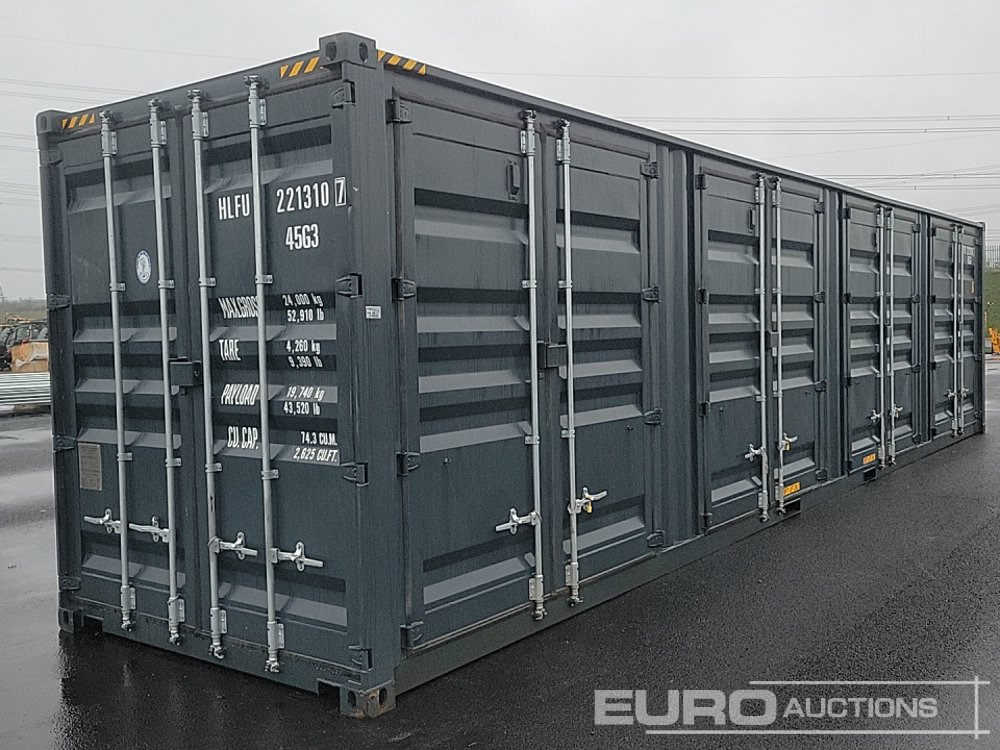 40ft HC container, 4 side doors, 1 end door (Cannot Be Reconsigned) - Морской контейнер: фото 1 40ft HC container, 4 side doors, 1 end door (Cannot Be Reconsigned) - Морской контейнер: фото 1