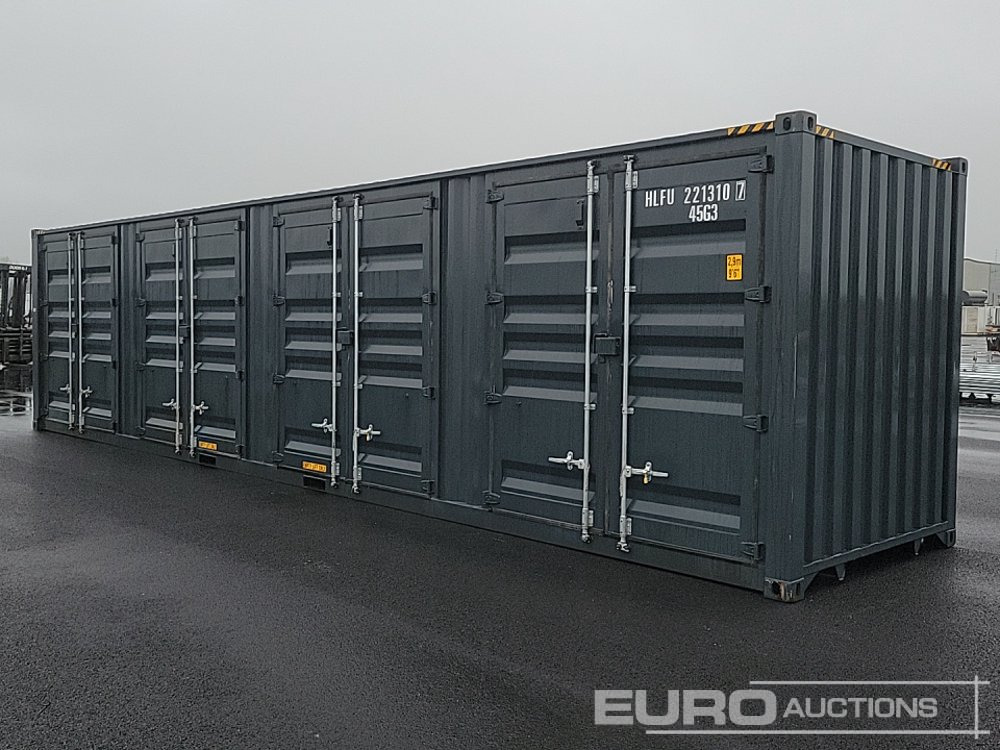 40ft HC container, 4 side doors, 1 end door (Cannot Be Reconsigned) - Морской контейнер: фото 3 40ft HC container, 4 side doors, 1 end door (Cannot Be Reconsigned) - Морской контейнер: фото 3