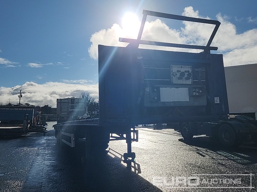 45' Tri Axle Flat Trailer - Полуприцеп бортовой/ Платформа: фото 5 45' Tri Axle Flat Trailer - Полуприцеп бортовой/ Платформа: фото 5