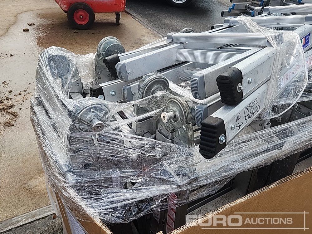 Aluminium Telescopic Step Ladder (8 of) - Строительное оборудование: фото 5 Aluminium Telescopic Step Ladder (8 of) - Строительное оборудование: фото 5