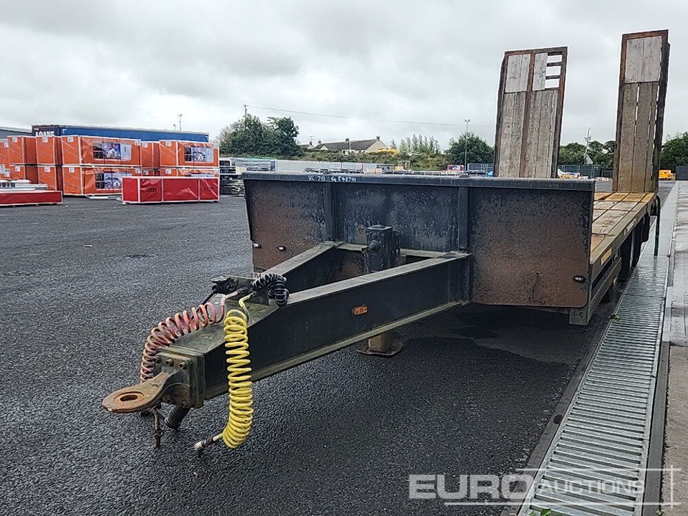 Andover Tri Axle Step Frame Low Loader Trailer Hydraulic Ramps - Низкорамный полуприцеп: фото 1 Andover Tri Axle Step Frame Low Loader Trailer Hydraulic Ramps - Низкорамный полуприцеп: фото 1