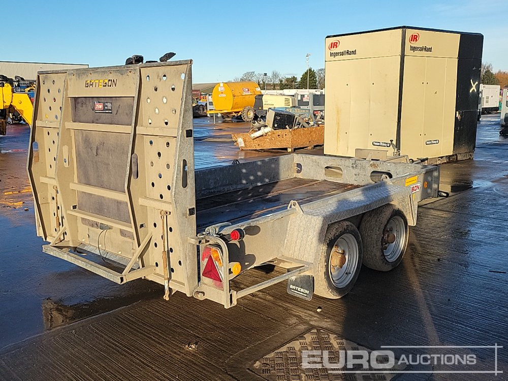 Bateson 3.5 Ton Twin Axle Plant Trailer, Ramp - Прицеп для спецтехники: фото 5 Bateson 3.5 Ton Twin Axle Plant Trailer, Ramp - Прицеп для спецтехники: фото 5