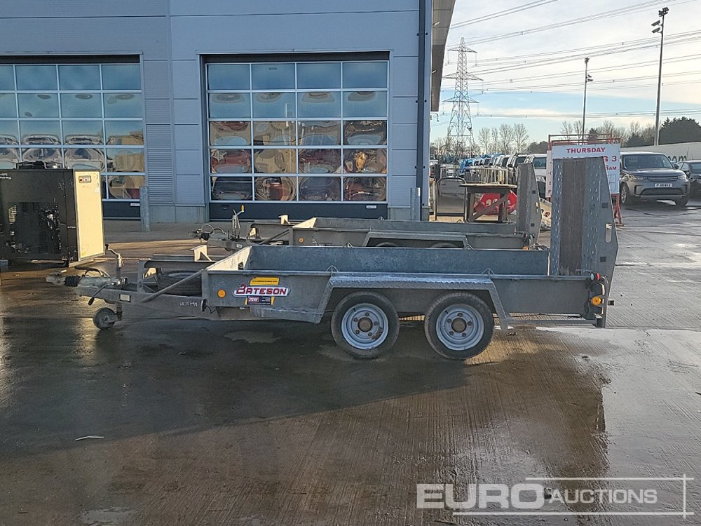 Bateson 3.5 Ton Twin Axle Plant Trailer, Ramp - Прицеп для спецтехники: фото 2 Bateson 3.5 Ton Twin Axle Plant Trailer, Ramp - Прицеп для спецтехники: фото 2