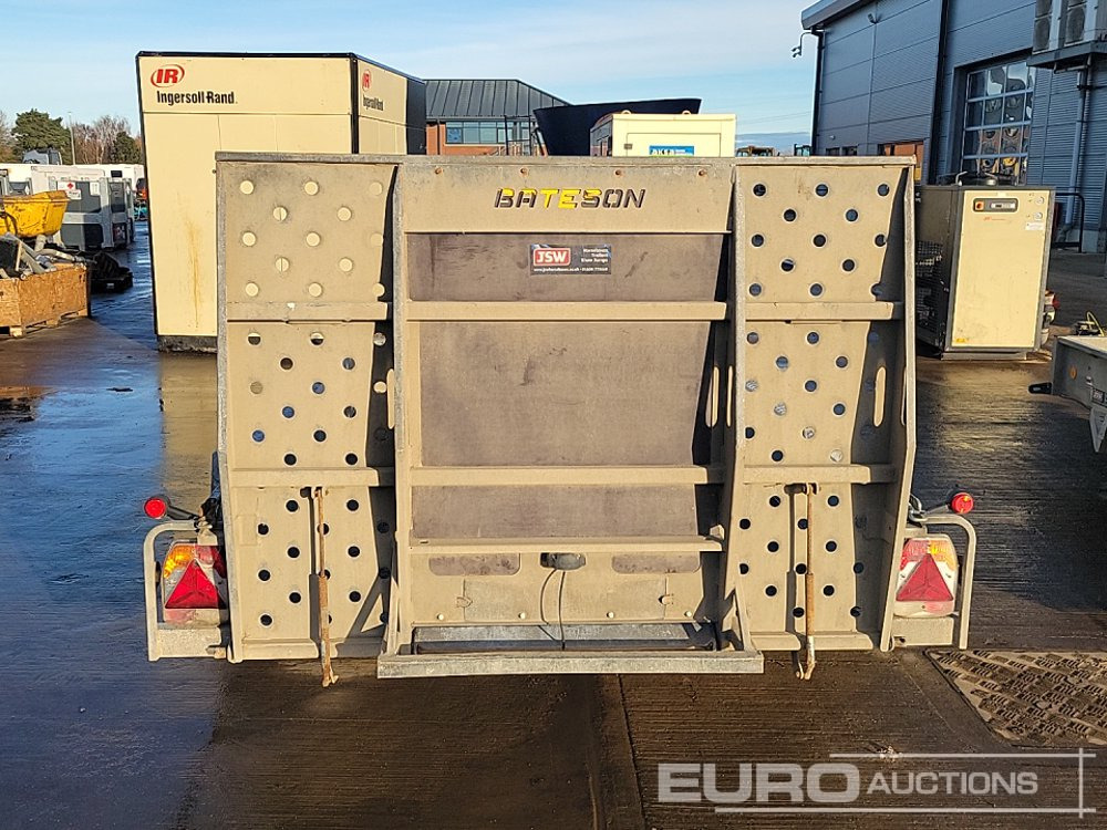 Bateson 3.5 Ton Twin Axle Plant Trailer, Ramp - Прицеп для спецтехники: фото 4 Bateson 3.5 Ton Twin Axle Plant Trailer, Ramp - Прицеп для спецтехники: фото 4