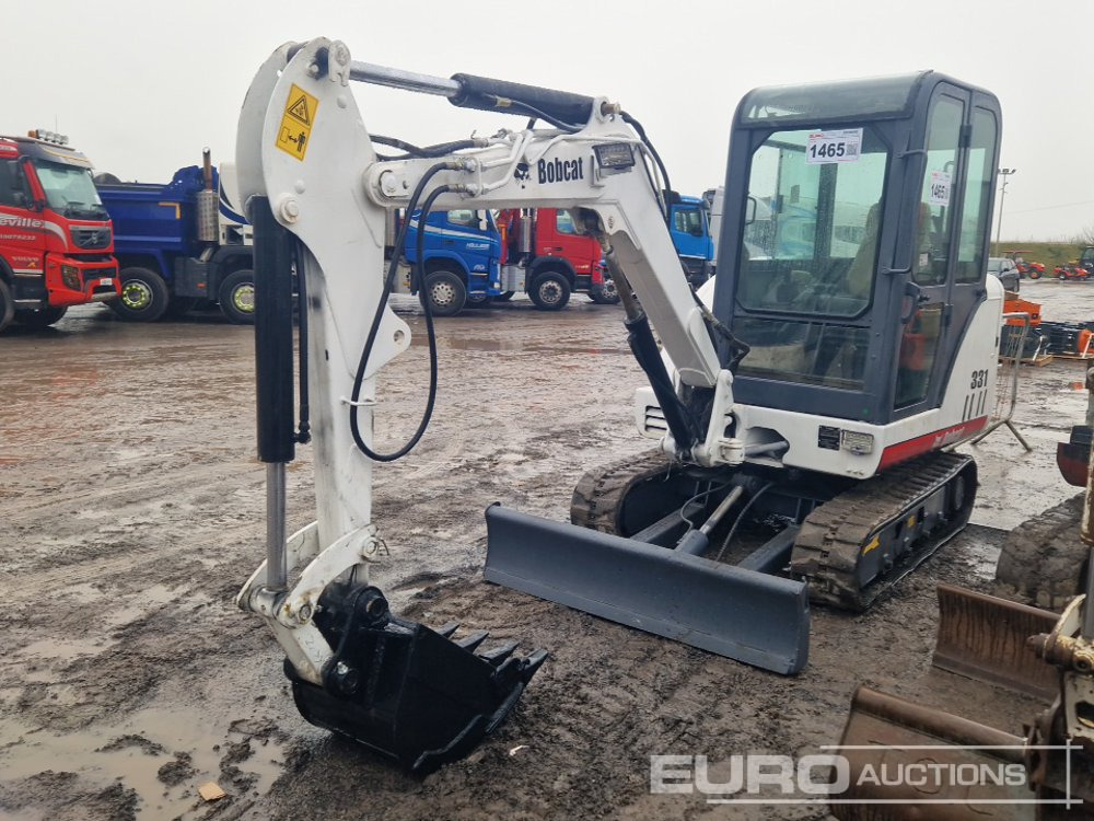 Bobcat 331G - Мини-экскаватор: фото 1 Bobcat 331G - Мини-экскаватор: фото 1